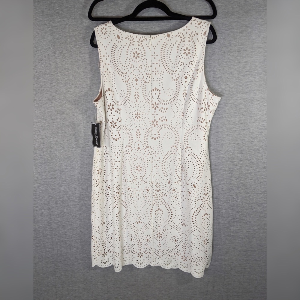 2x 👯‍♀️Host Pick⚡️Jessica Howard Laser Cut Shift Dress - Picture 4 of 10